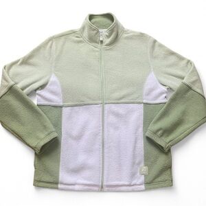Vintage Color-block Blast Sport Fleece Jacket